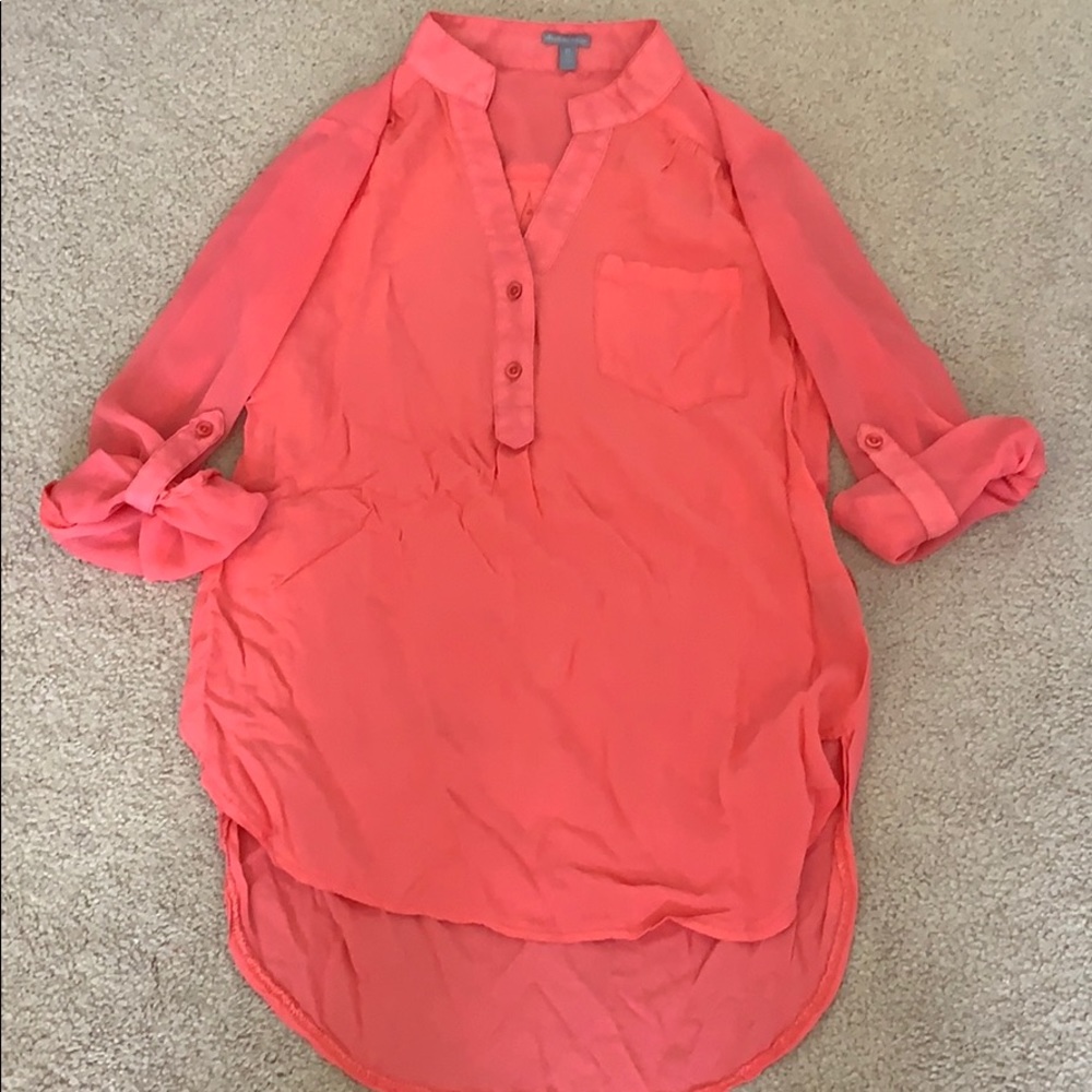 Charlotte Russe peach top